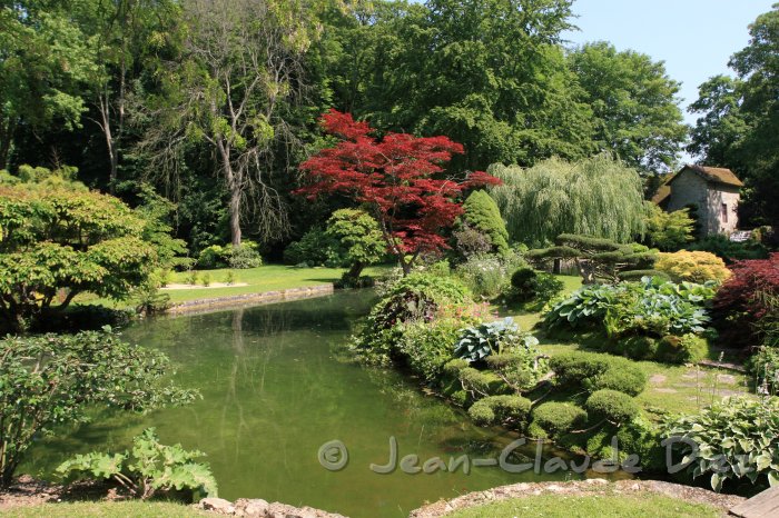 Courances08.JPG - Le jardin du château de Courances