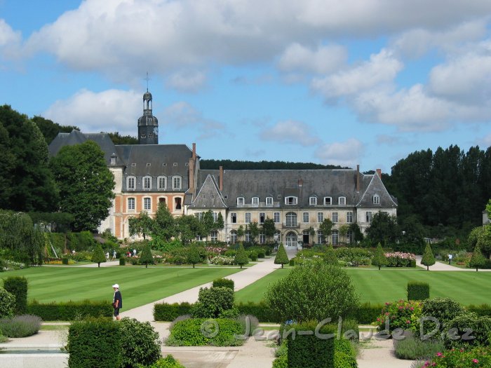 Valloires01.JPG - Le jardin de l'abbaye de Valloires